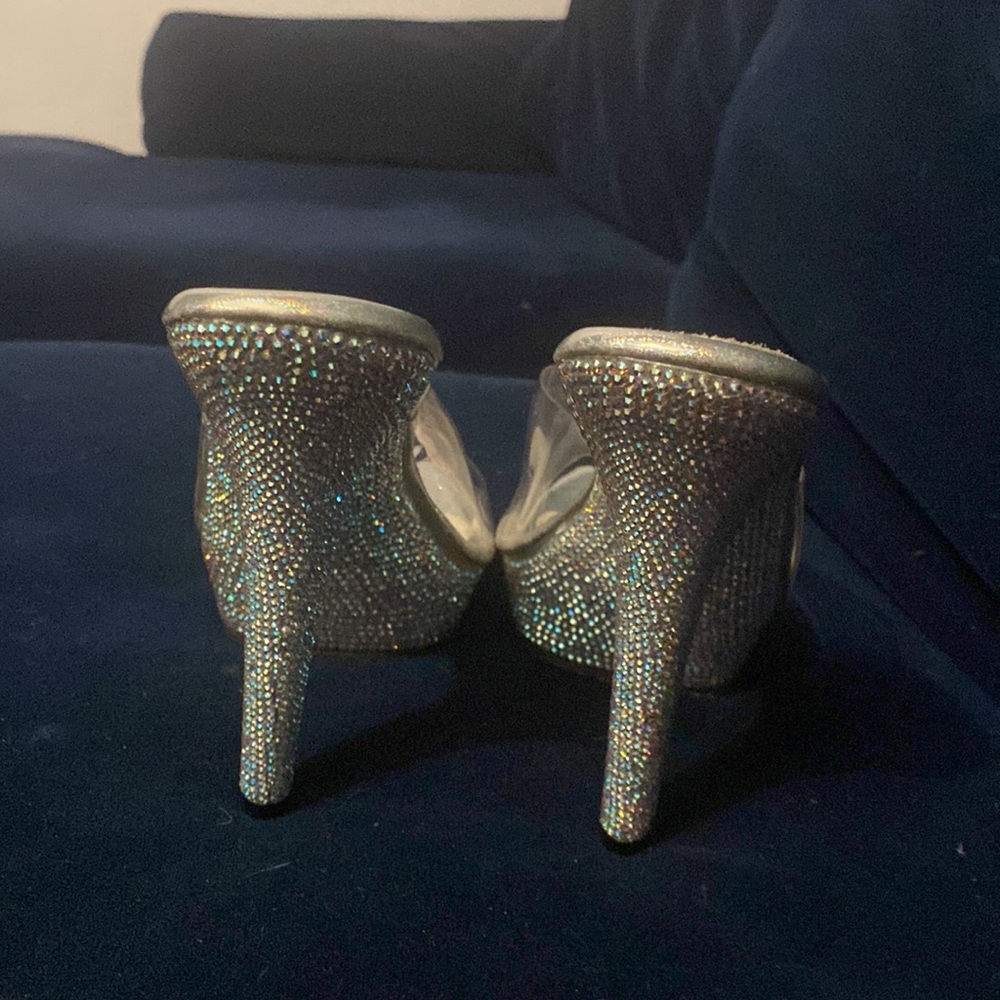 Unused Size 7.5 Rhinestone Stilettos - image 3